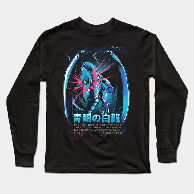 BLUE DRAGON! Long Sleeve T-Shirt by Kabuto_Store